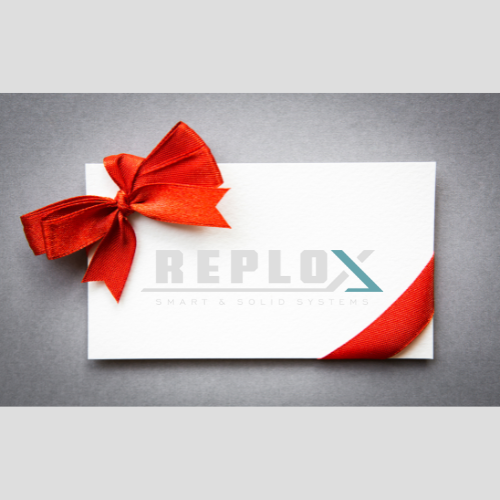 Geschenkgutschein - Replox - smart & solid systems